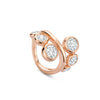 Beach Rose Gold Diamond Ring