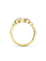 Raindance Yellow Gold Diamond Cluster Ring