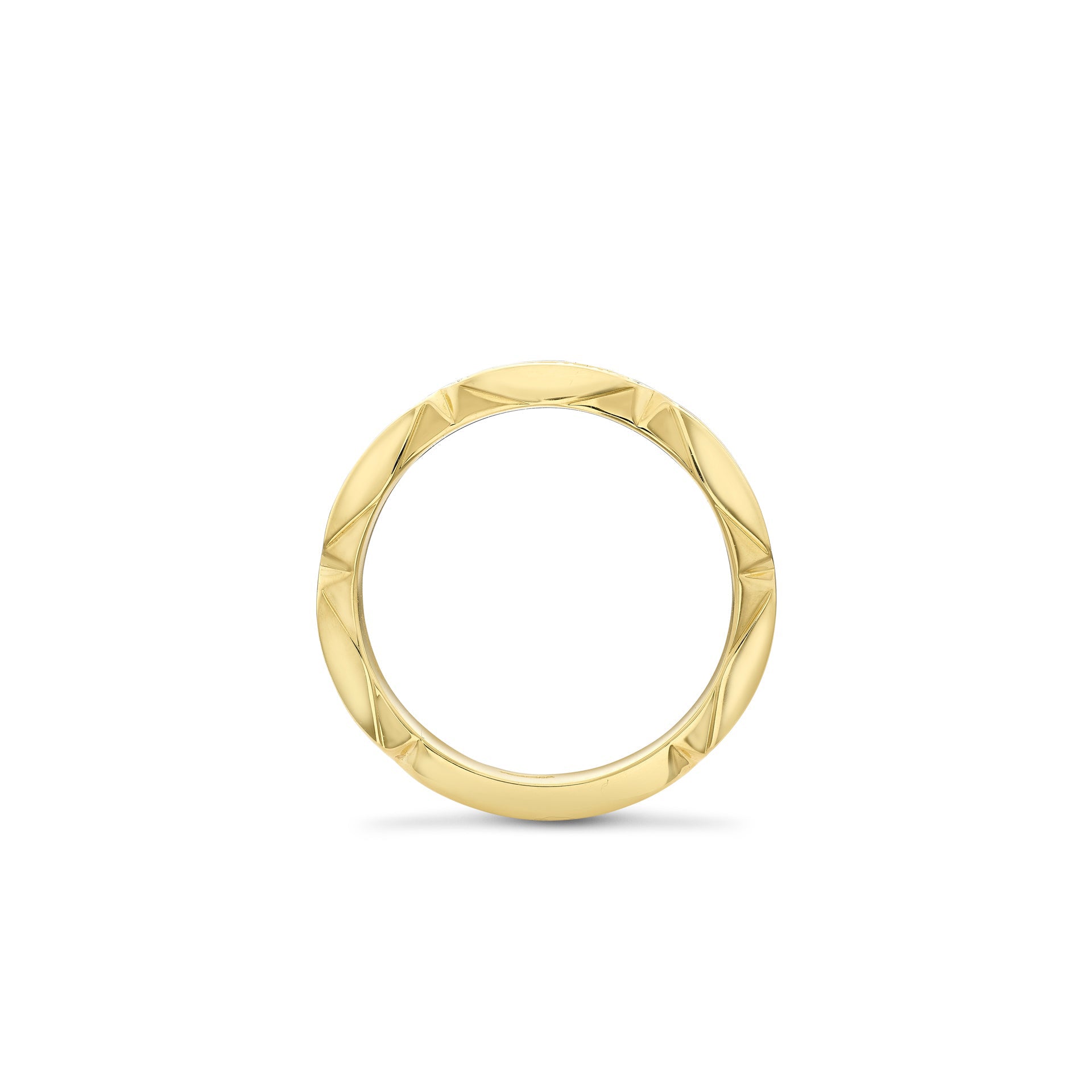 Jazz Tri-Colour Diamond Ring