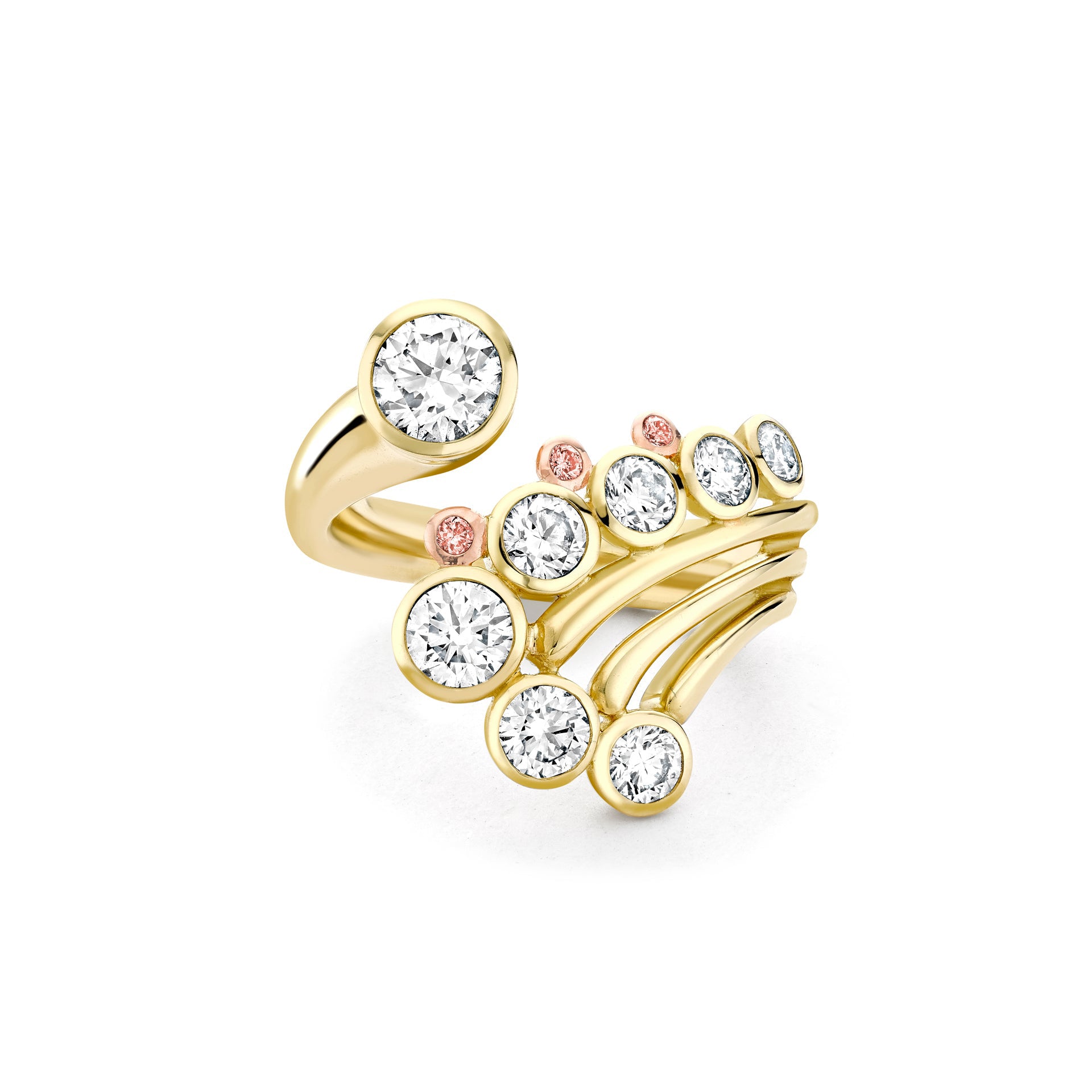 Raindance Chelsea Yellow Gold Diamond Ring