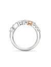 The National Gallery Play of Light Platinum Pink Diamond Ring
