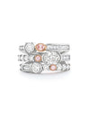 The National Gallery Play of Light Platinum Pink Diamond Ring