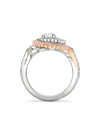 Monaco Pink Diamond Platinum and Rose Gold Ring