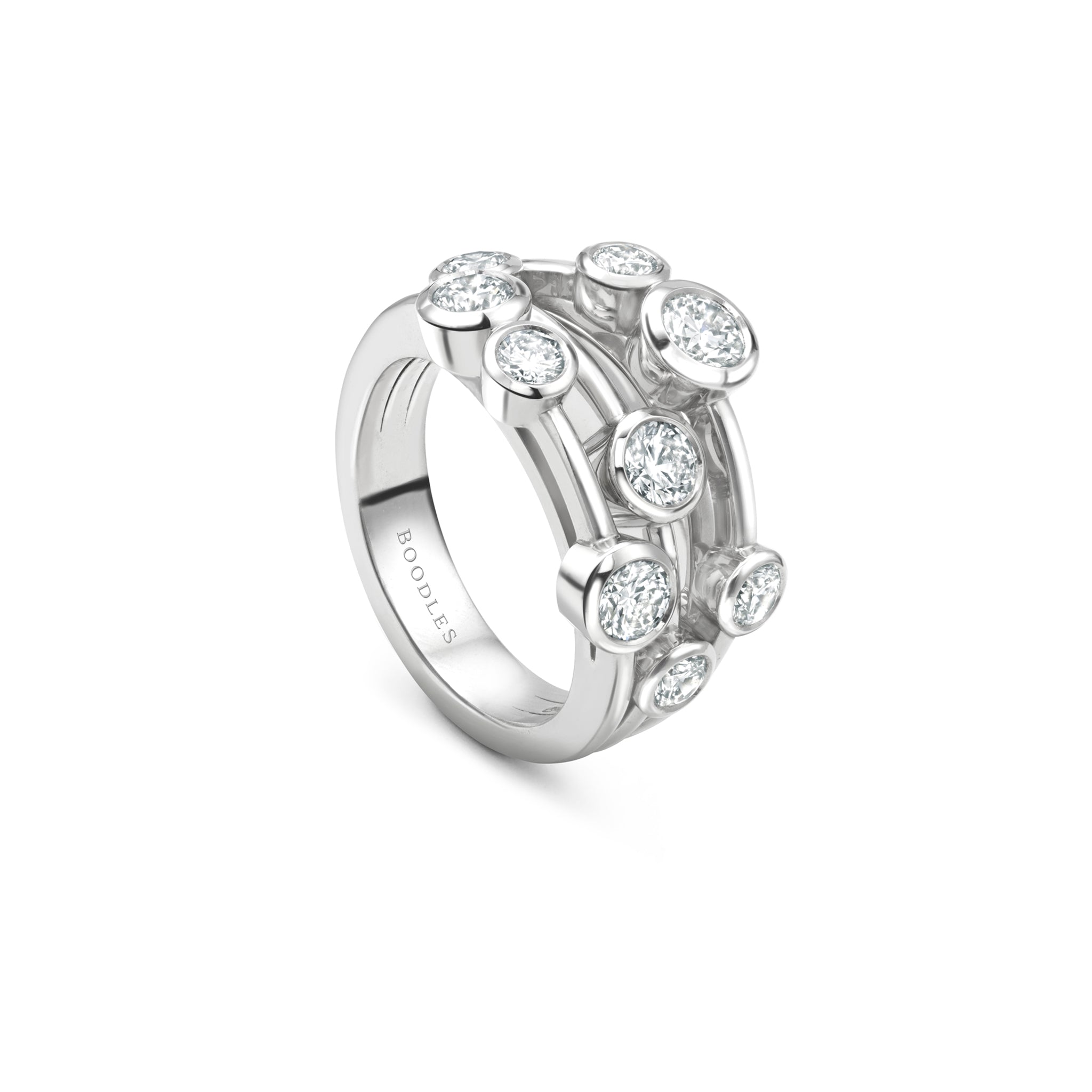 Raindance Classic Platinum Diamond Ring | Boodles
