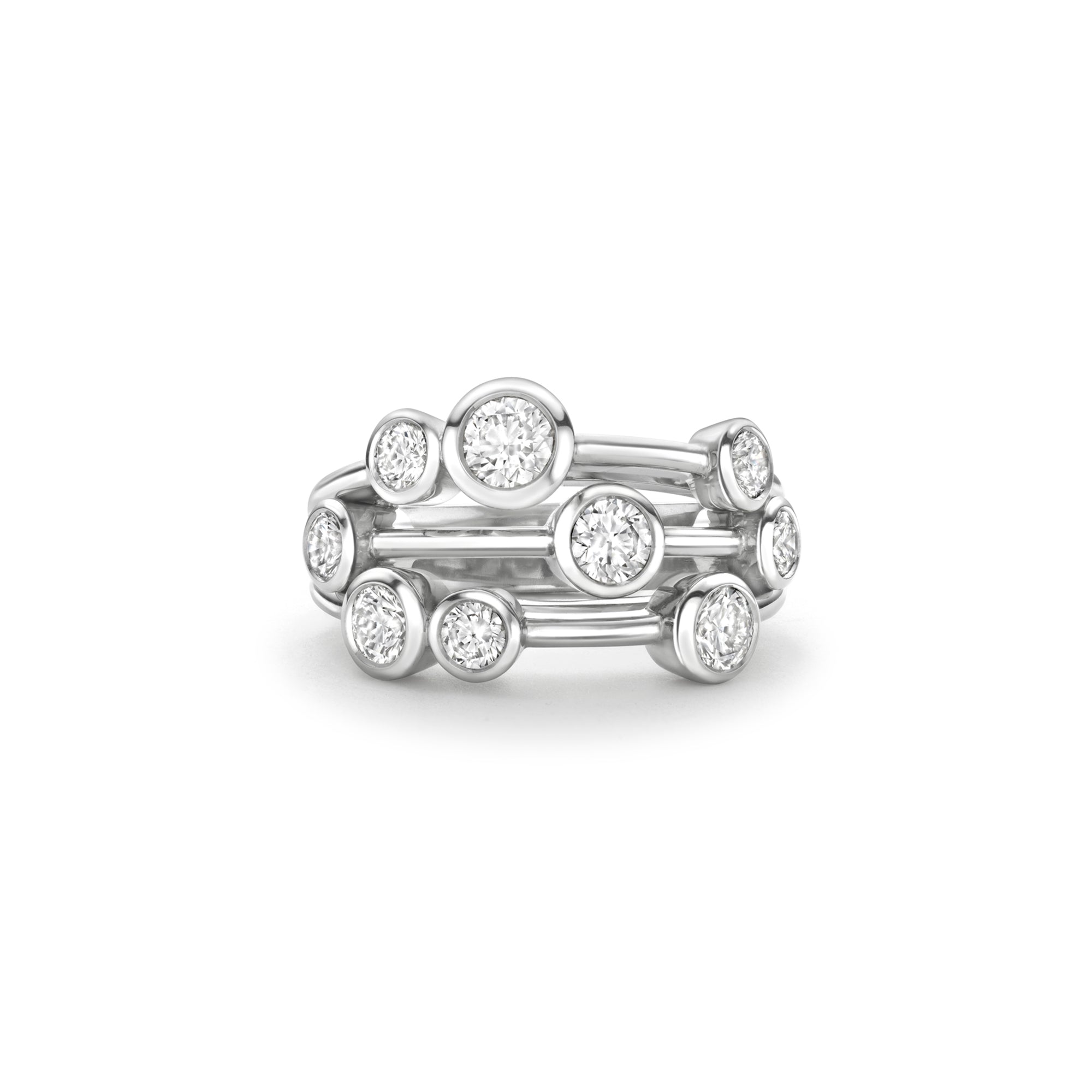 Raindance Classic Platinum Diamond Ring