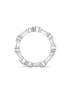 Waterfall Full-Hoop Diamond Ring