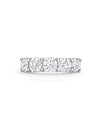 Classic Five Stone Large Half Platinum Diamond Eternity Ring