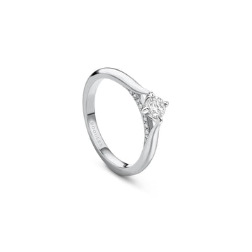Boodles Brilliance Platinum Diamond Engagement Ring 0.25 Carat