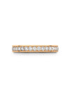 Classic Large Rose Gold Diamond Wedding Ring