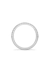 Vintage Half-Hoop Platinum Diamond Ring