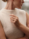 Classic Court Shaped Yellow Gold Wedding Band (3mm Width)