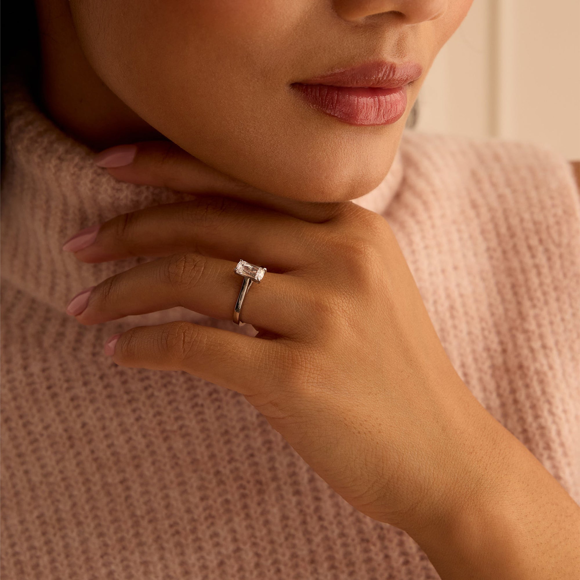 Ashoka Platinum Diamond Engagement Ring | Boodles