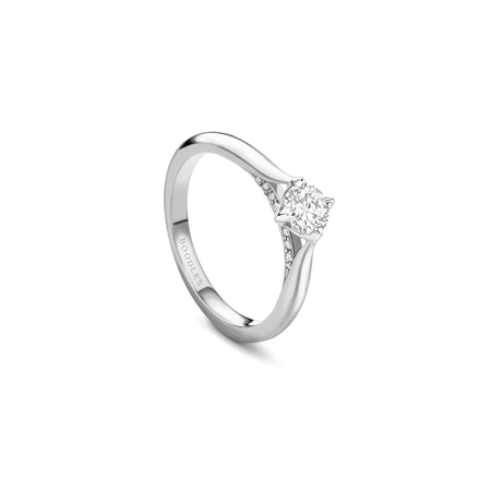 Boodles Brilliance Platinum Diamond Engagement Ring 0.4 carat (approx.)