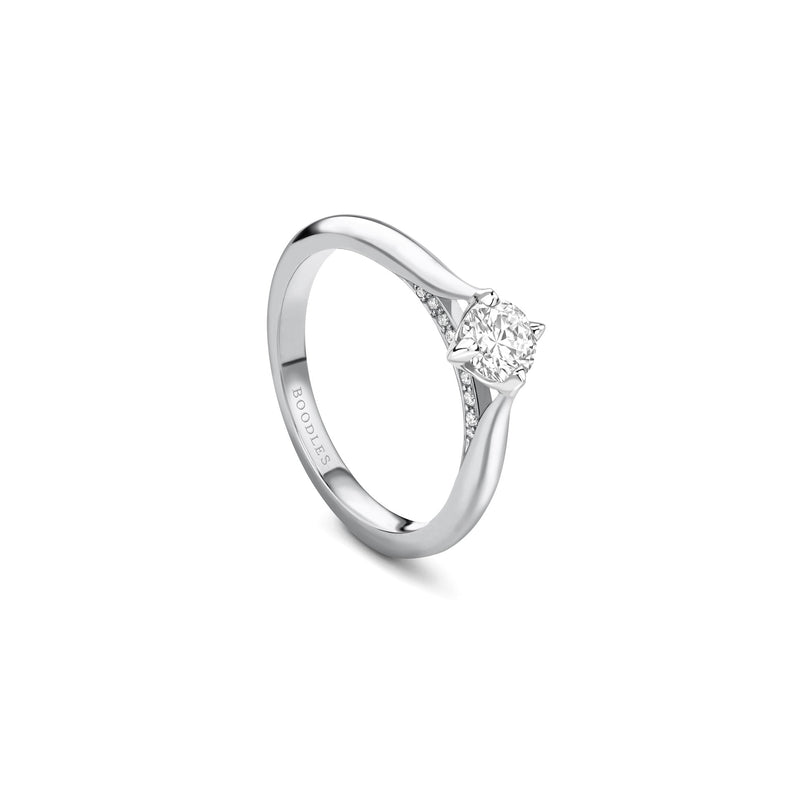 Boodles Brilliance Platinum Diamond Engagement Ring 0.4 carat (approx.)