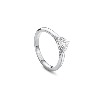 Boodles Brilliance Platinum Diamond Engagement Ring 0.4 Carat