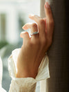 Trilogy Round Brilliant Diamond Engagement Ring