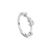 Raindance Half-Hoop Platinum Diamond Ring