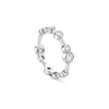 Raindance Full-Hoop Platinum Diamond Ring