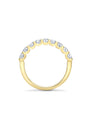 Diamond Half Hoop Yellow Gold Eternity Ring 1.8 Carats (Approx.)