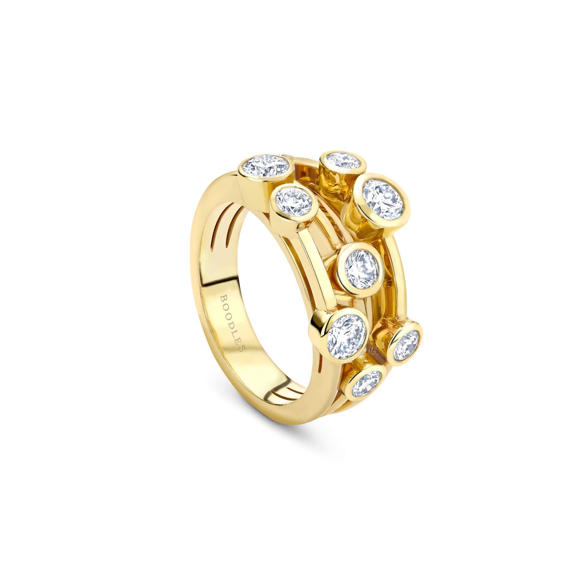 Raindance Classic Yellow Gold Diamond Ring