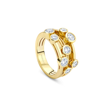 Raindance Classic Yellow Gold Diamond Ring