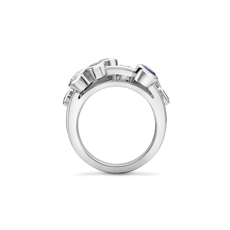 Raindance Classic Platinum Sapphire Ring