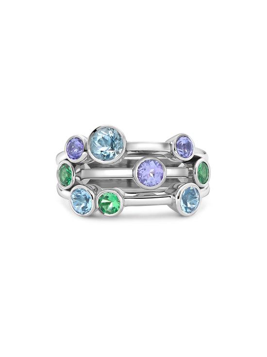 Raindance Watercolour White Gold Ring