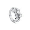 Raindance Medium Platinum Diamond Ring