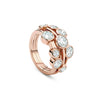 Raindance Medium Rose Gold Diamond Ring