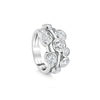 Raindance Large Platinum Diamond Ring