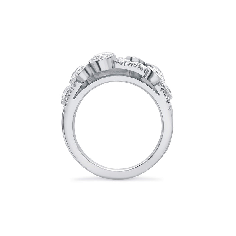 Waterfall Medium Diamond Ring