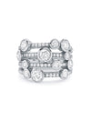 Waterfall Medium Diamond Ring
