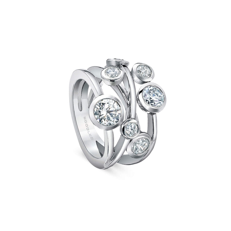 Raindance Seven Diamond Ring
