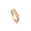 Jazz Large Rose Gold Diamond Ring