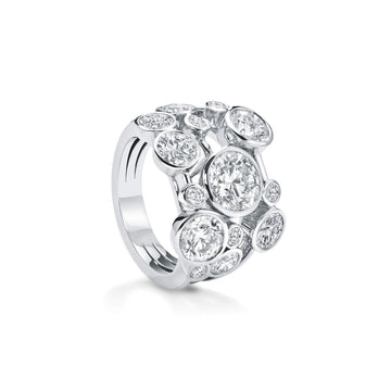 Raindance Platinum Diamond Mega Ring
