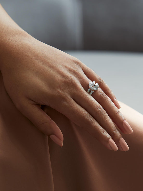 The Knot Diamond Ring