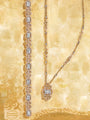 A Family Journey Vienna Ashoka Diamond Yellow Gold Pendant