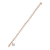 Be Boodles Rose Gold and Platinum Diamond Bracelet