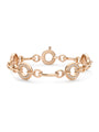 Roulette Classic Rose Gold Diamond Bracelet