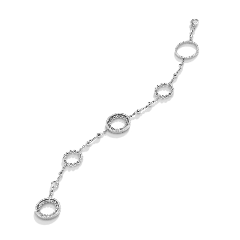 Circus White Gold Diamond Bracelet
