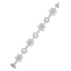 Blossom Pear Shape White Gold Diamond Bracelet