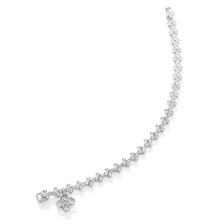 Be Boodles White Gold Diamond Bracelet