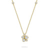 Raindance Yellow Gold Cluster Pendant