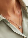 Raindance Diamond Cluster Pendant