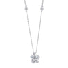 Raindance Platinum Diamond Cluster Pendant