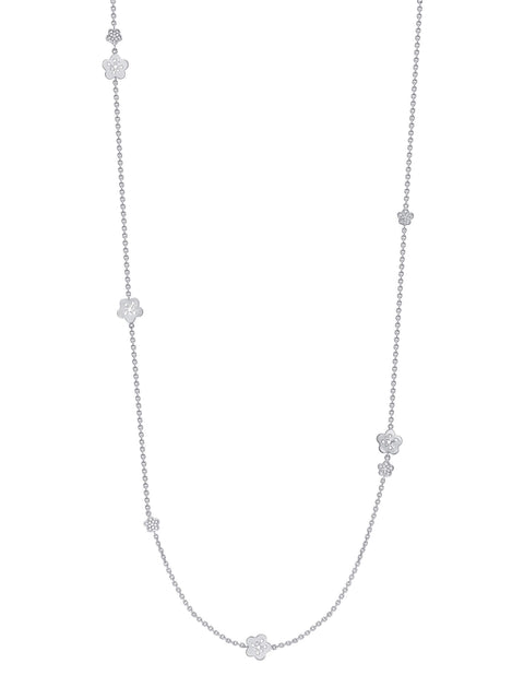 Blossom Long Charm Necklace