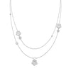 Blossom Classic Long White Gold Necklace