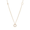 Roulette Long Mini Rose Gold Necklace