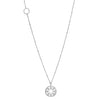 Circus Long White Gold Diamond Necklace