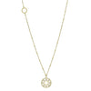 Circus Long Yellow Gold Diamond Necklace